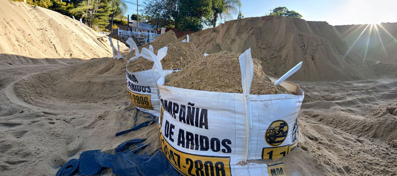 Arena de calidad para tu obra